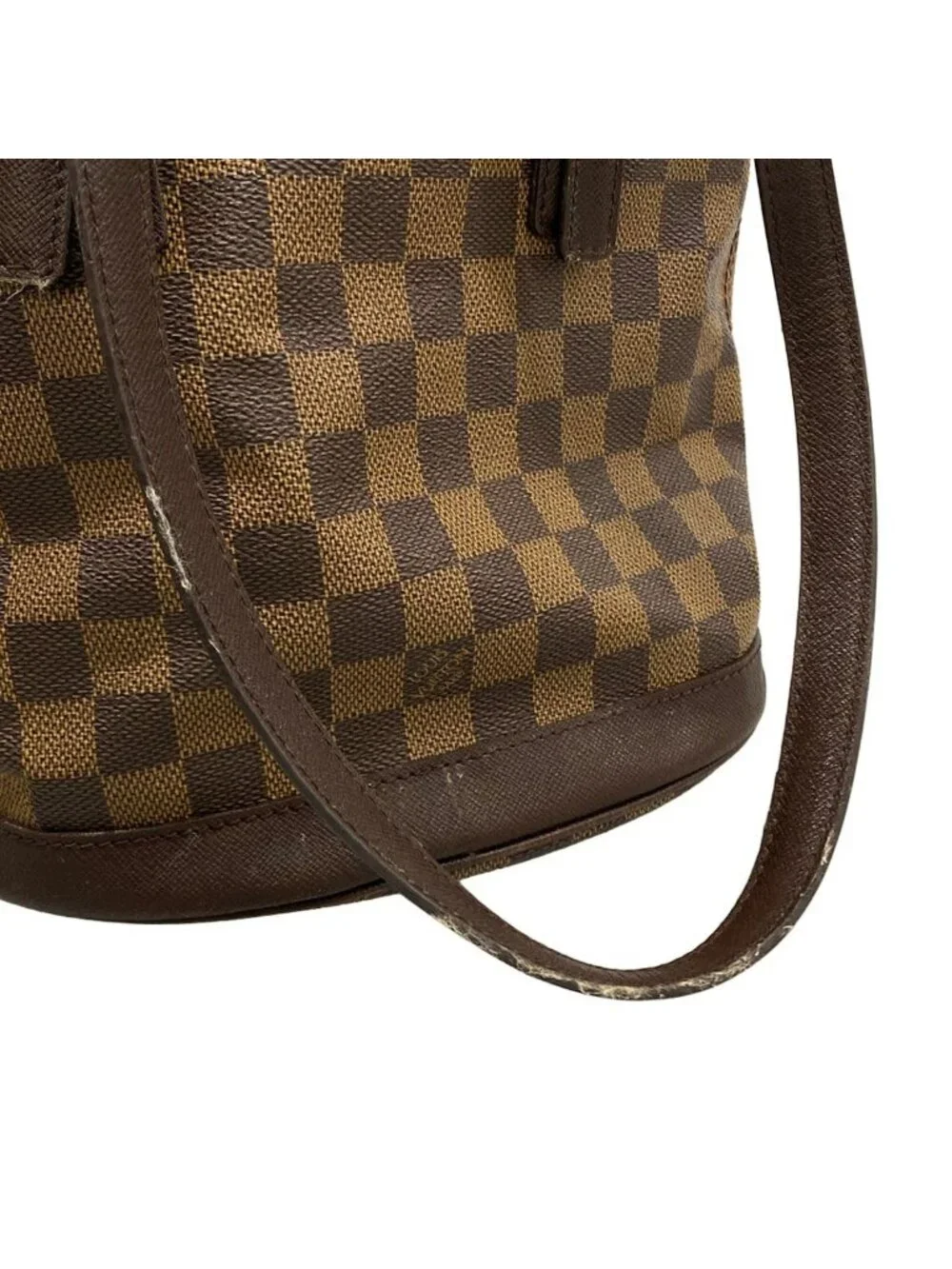 Louis Vuitton Shoulder Bag Damier Marais Ebene